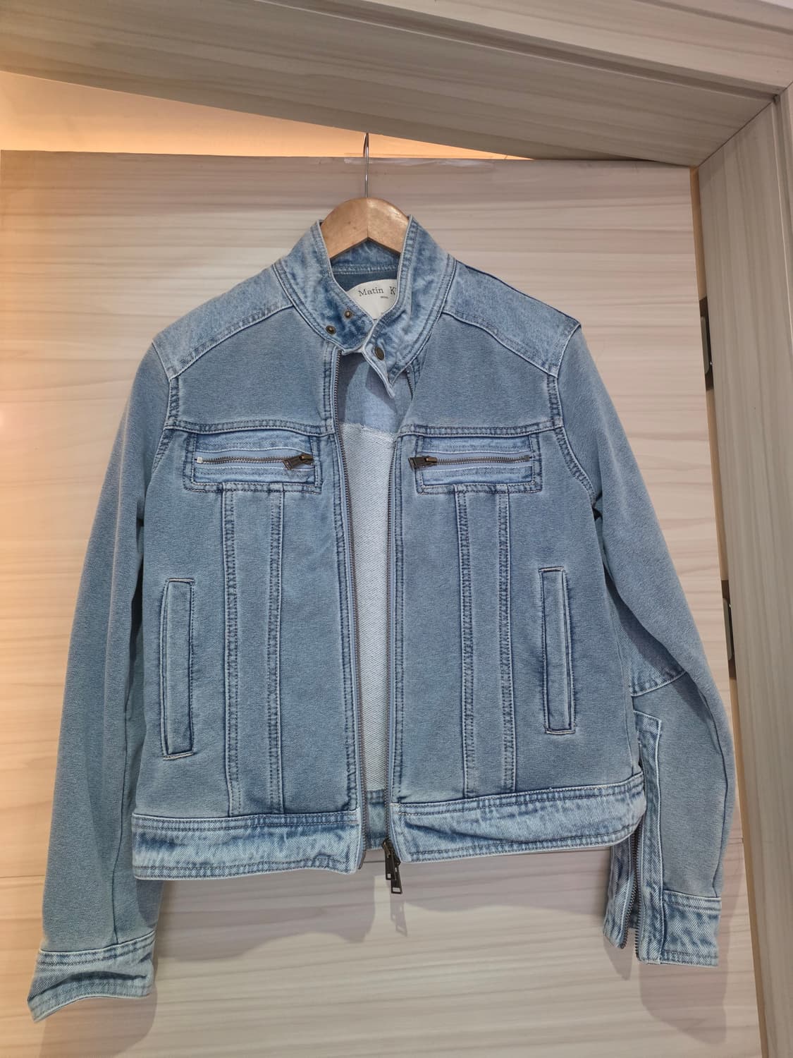 정품 마뗑킴 데님 자켓 상품이미지8