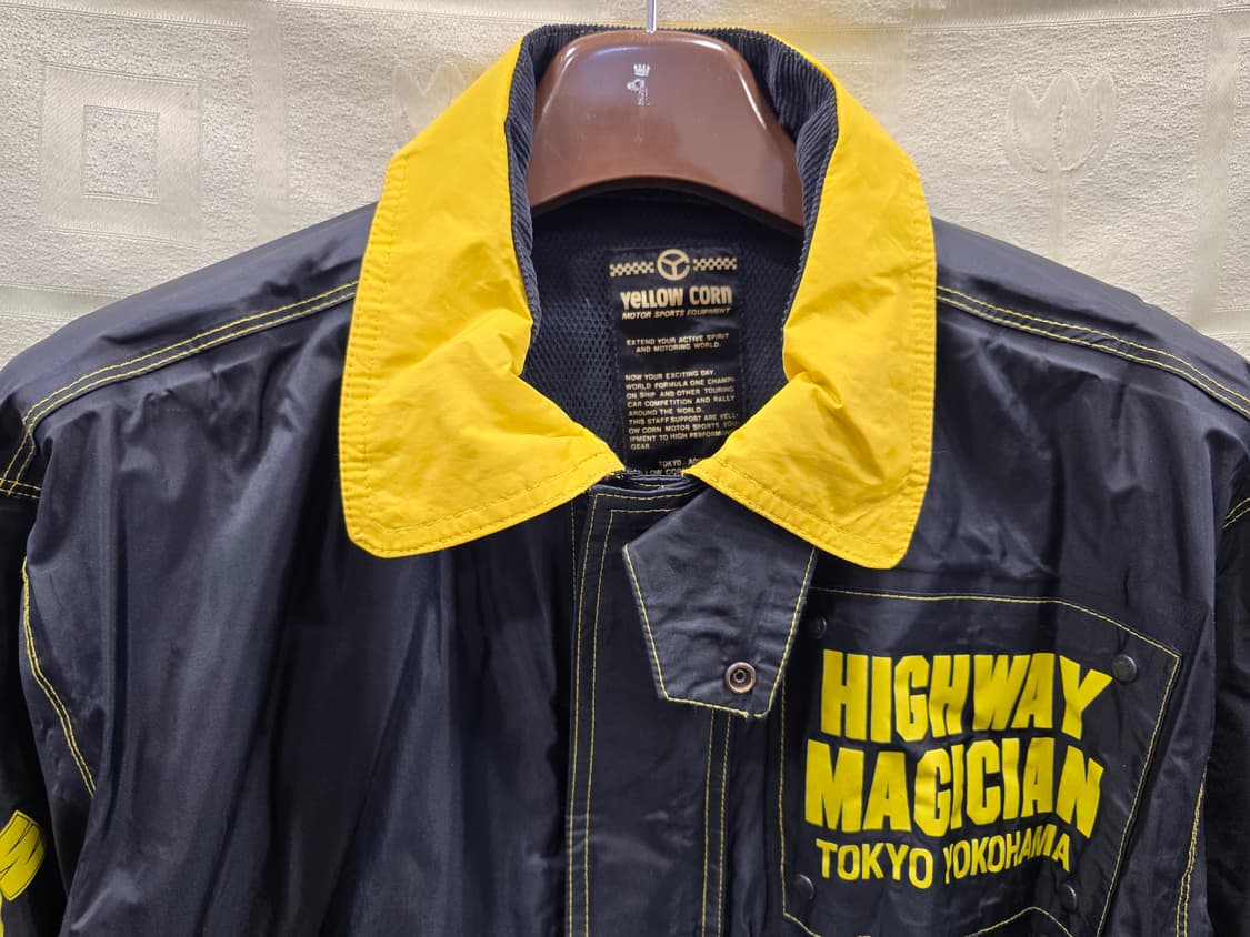 옐로우콘 올드스쿨 빈티지 자켓 라이더자켓 바람막이 95 상품이미지2