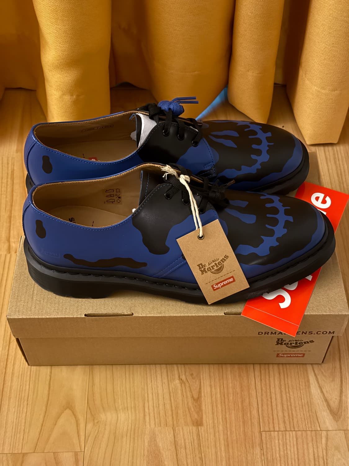[새상품] 슈프림 x 닥터마틴 1461 UK9.5 로얄 상품이미지2
