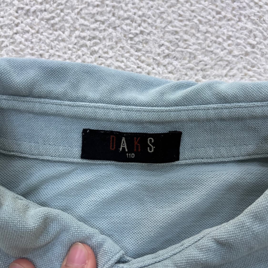 110 닥스 남성 반팔 카라 티셔츠 0410E 상품이미지3