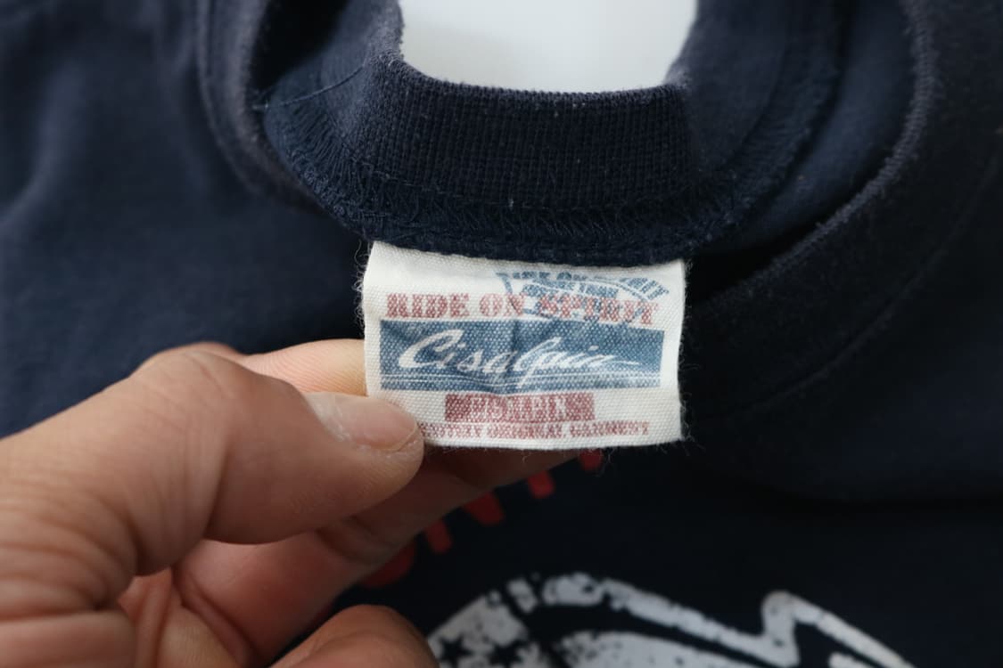 Cisalpin 시잘핀 빈티지 웨스트 포인트 그래픽 반팔 티셔츠 150 상품이미지5