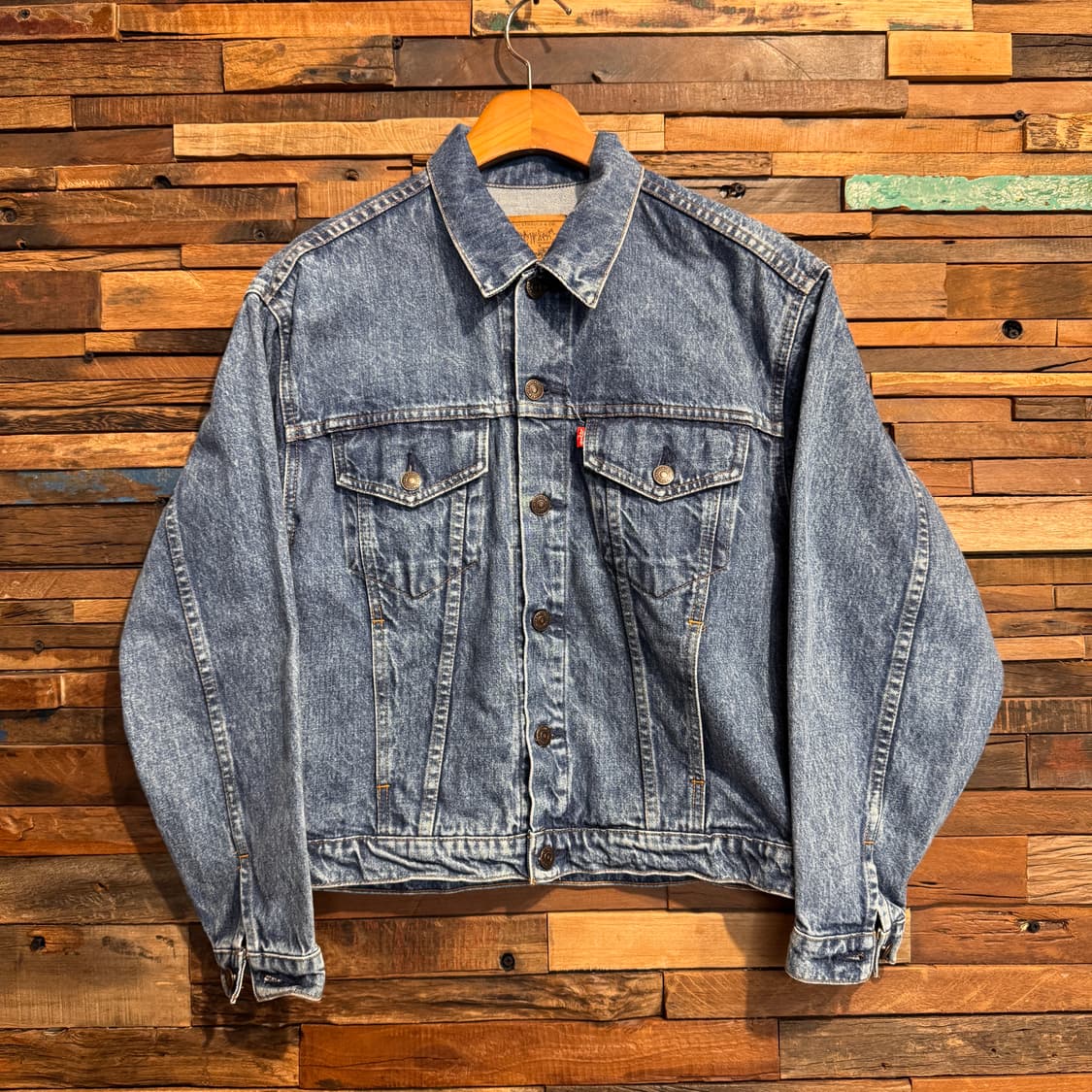90s Levis 3rd Denim Trucker Jacket 상품이미지1