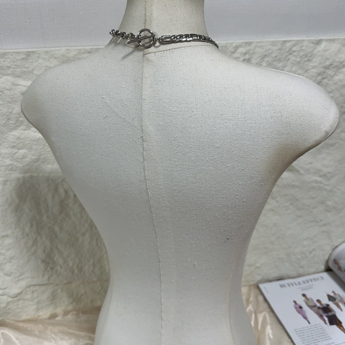 빈티지 체인 OT고리 목걸이 상품이미지3