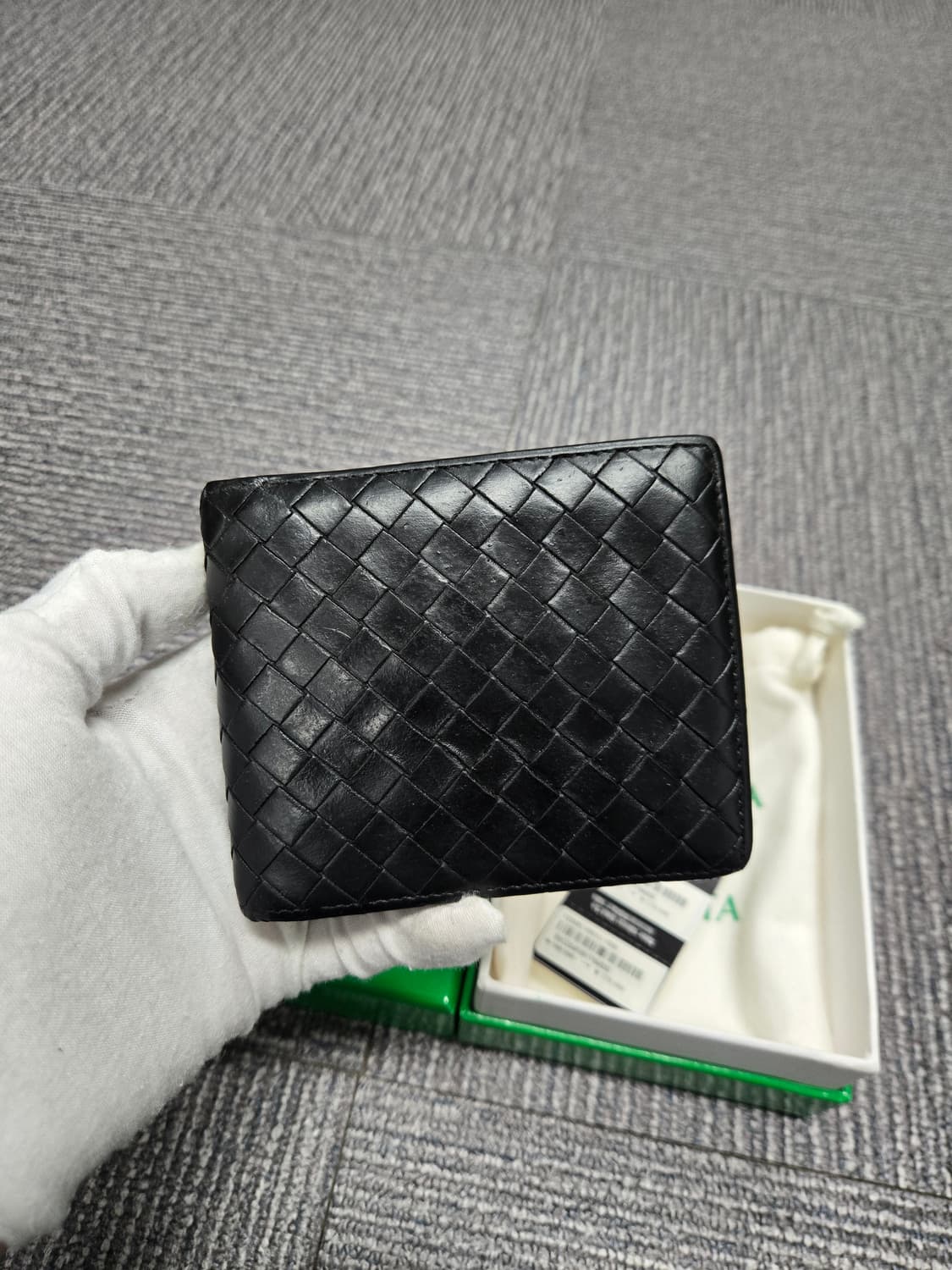 [특가][정품]보테가베네타 반지갑 상품이미지1