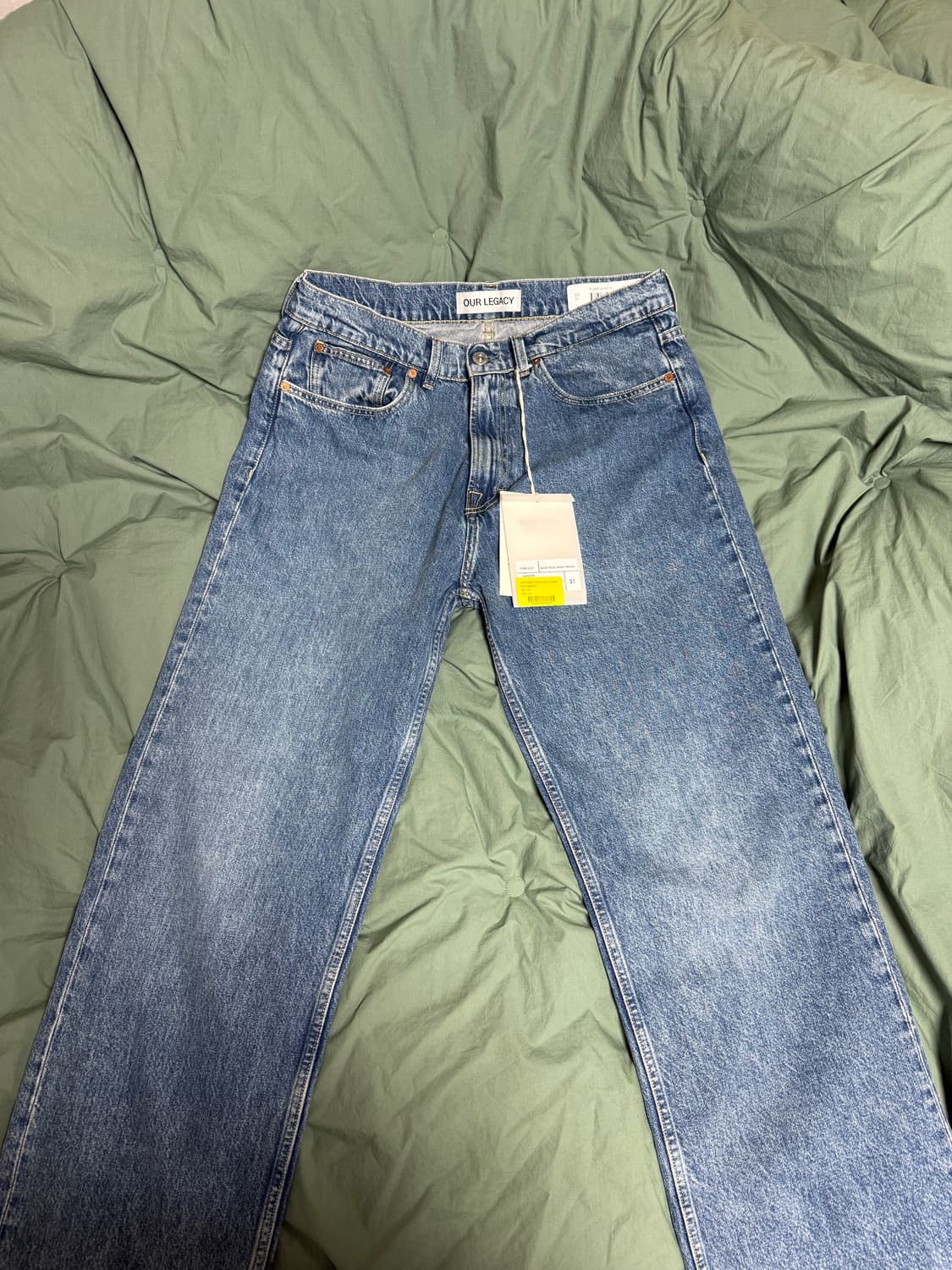 아워레가시 써드컷 블루 테크 워시 데님 31사이즈 상품이미지3