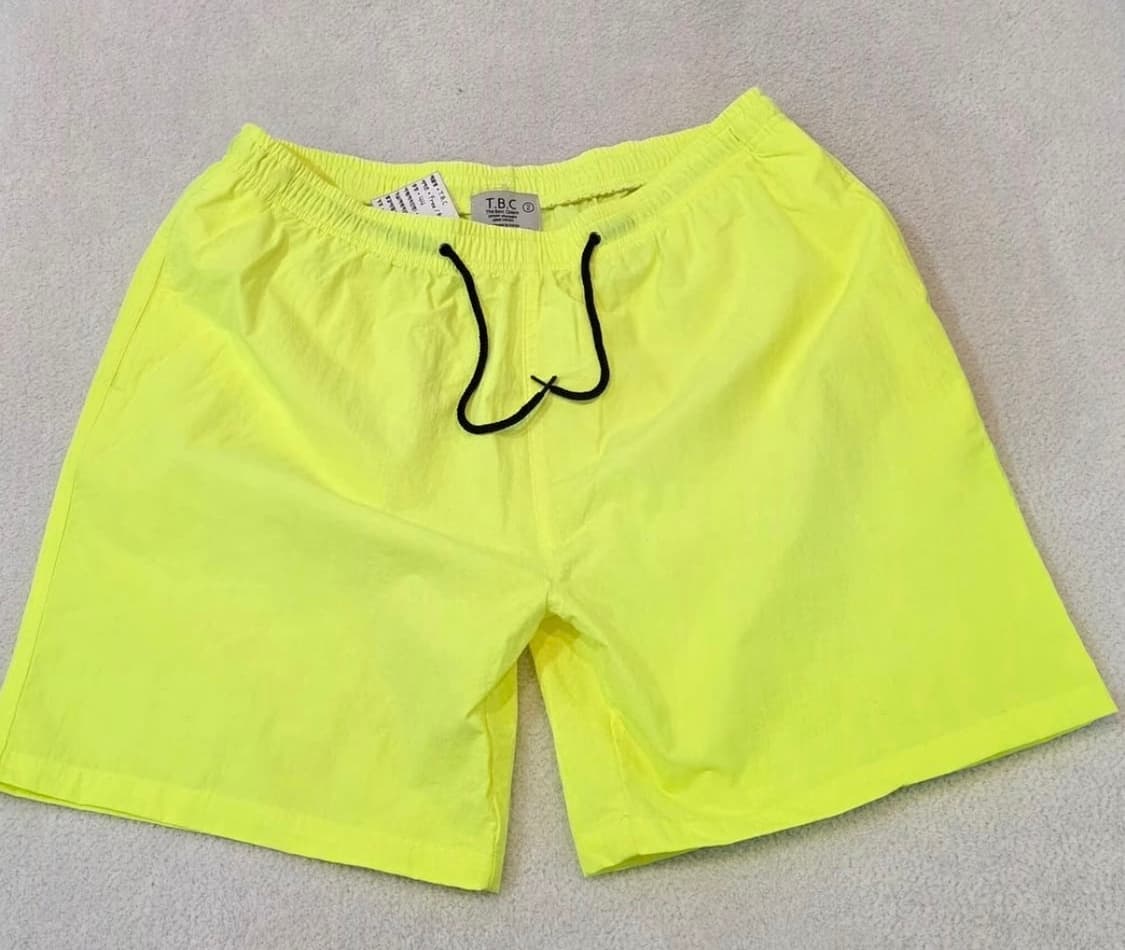 T.B.C 무지 형광 나일론 반바지 상품이미지1