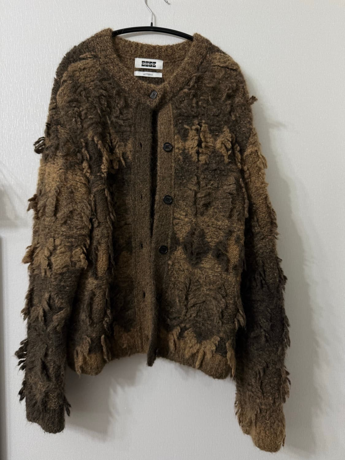 EENK textured knit cardigan 니트 가디건 상품이미지1