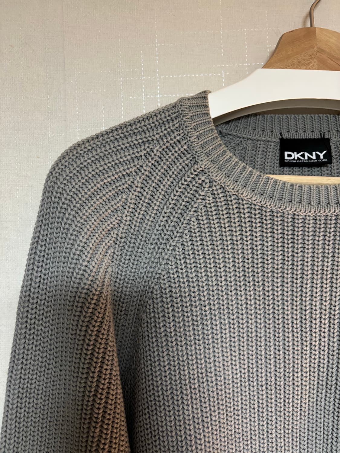 DKNY 그레이 니트 상품이미지3