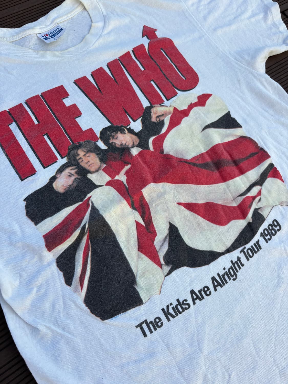 The Who 1989 투어 반팔 티셔츠 상품이미지3