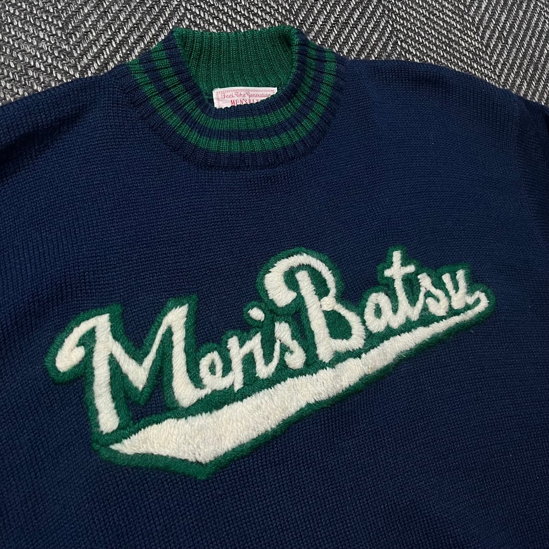 MEN’S BA-TSU 울 니트 상품이미지3