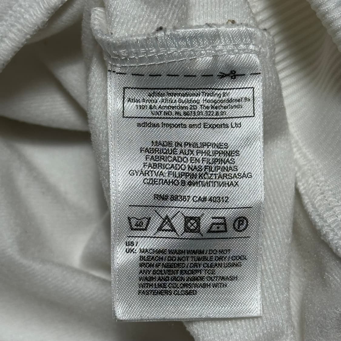 M 00’s 아디다스 파이어버드 화이트 트랙탑 상품이미지5