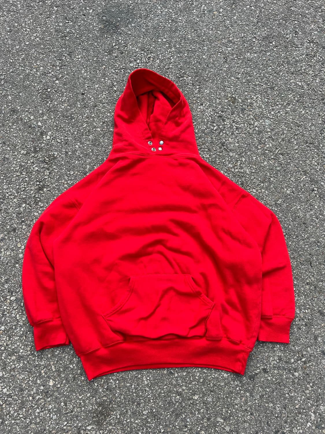 🇺🇸 70s 러셀 더블페이스 후디 레드 XL 상품이미지1