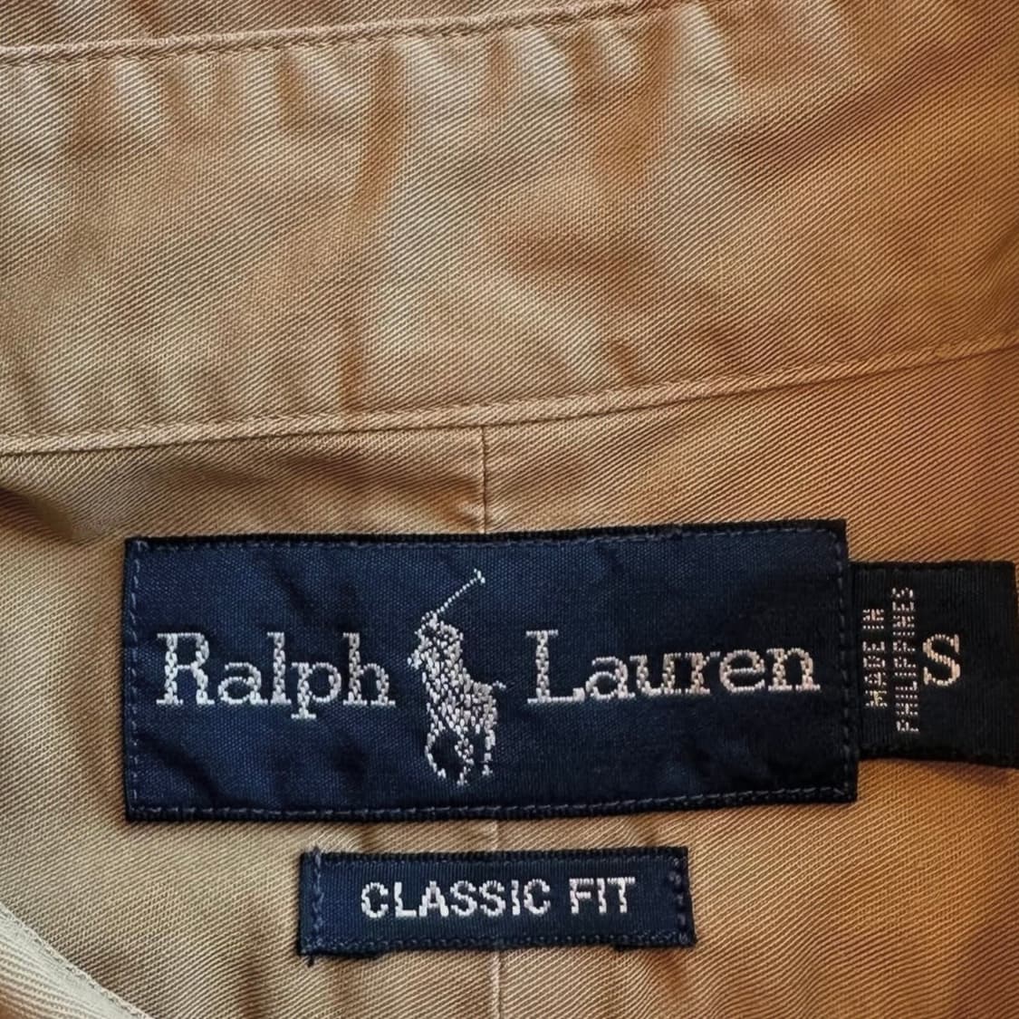 폴로랄프로렌 베이지 솔리드 셔츠 상품이미지6