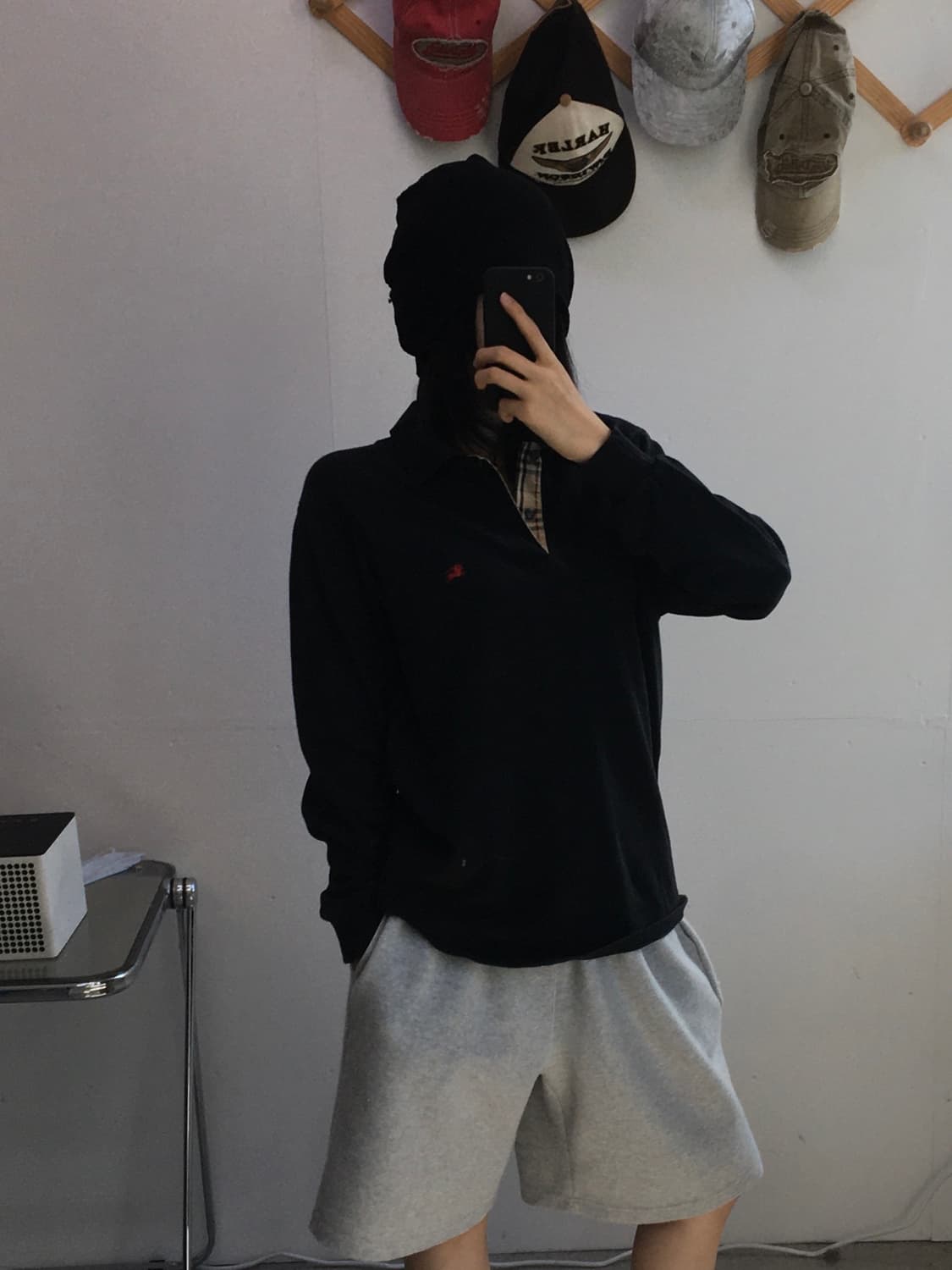 버버리 자수 카라 롱슬리브 상품이미지2