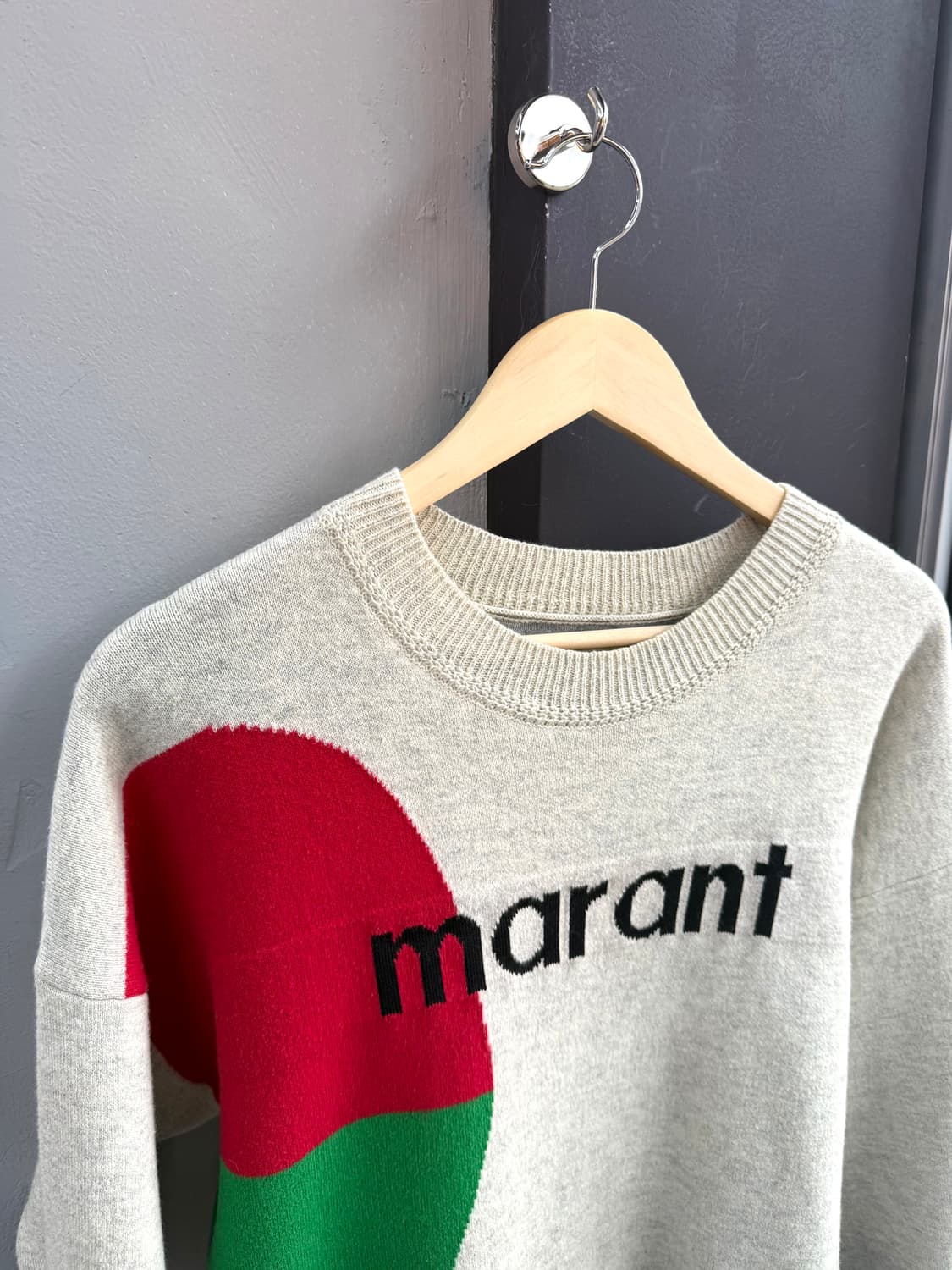 36/ 이자벨마랑 에뚜알 로고 니트 상품이미지4