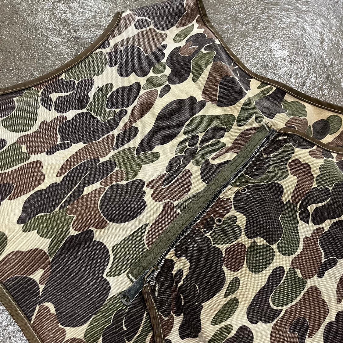 80s Carhartt 덕카모 헌팅 베스트 (110) 상품이미지5