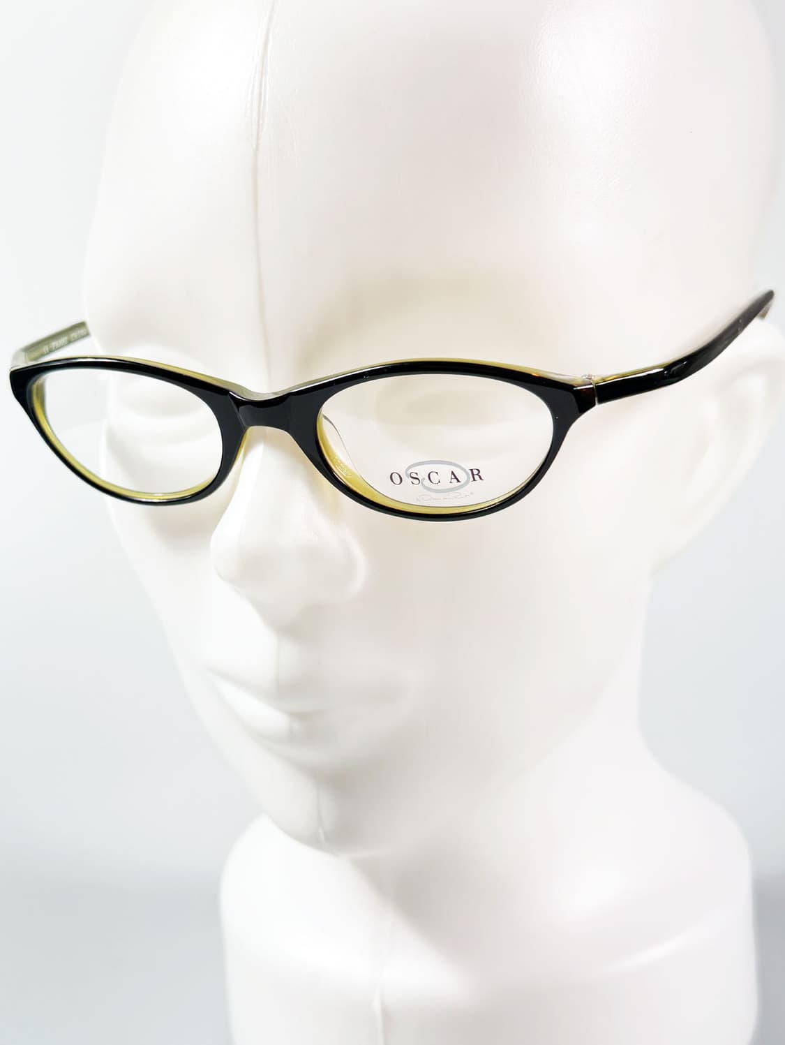 90s OSCAR DE LA RENTA 오벌 뿔테 빈티지 안경 상품이미지8