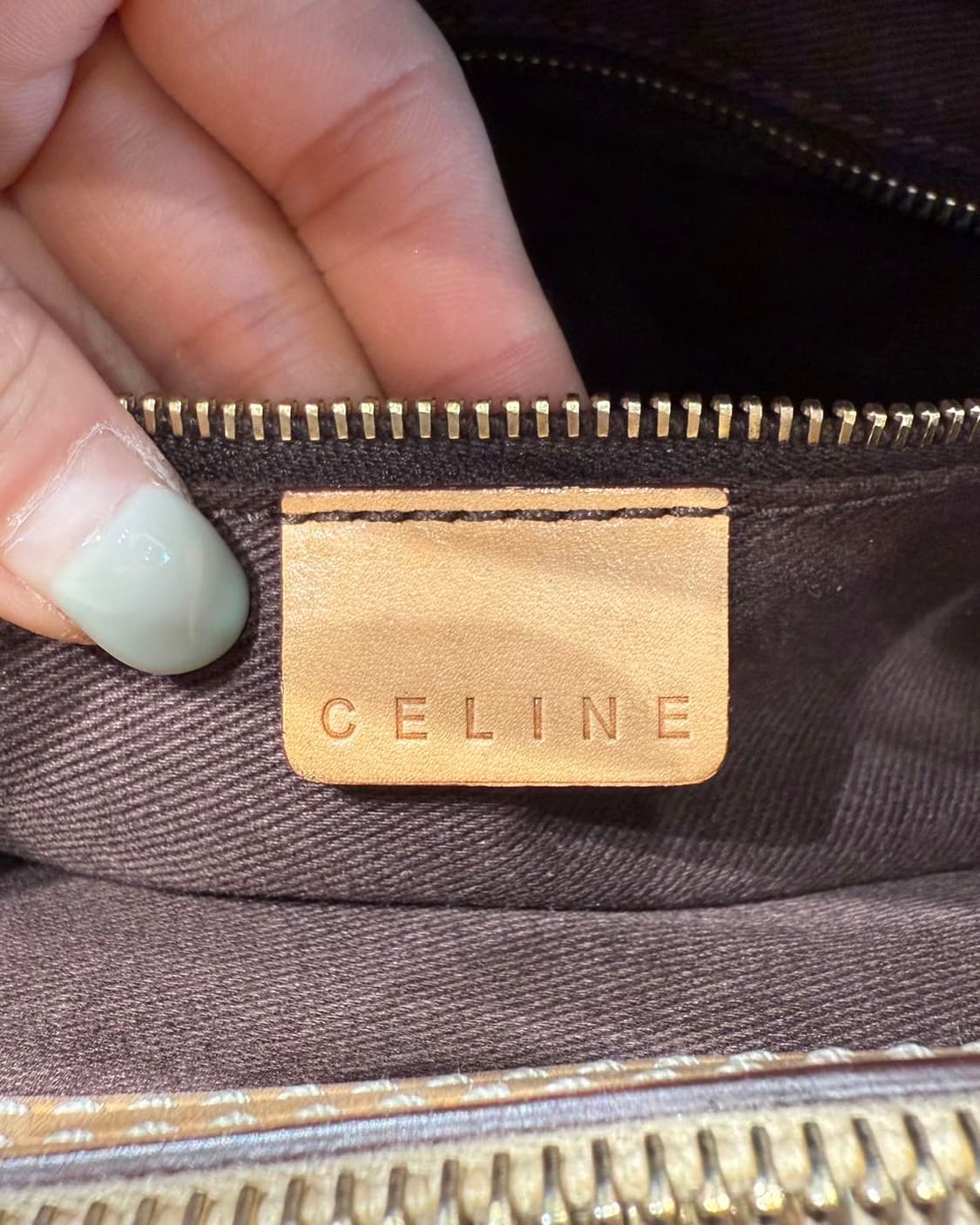 셀린느 브라운 마카담 토트백  상품이미지8