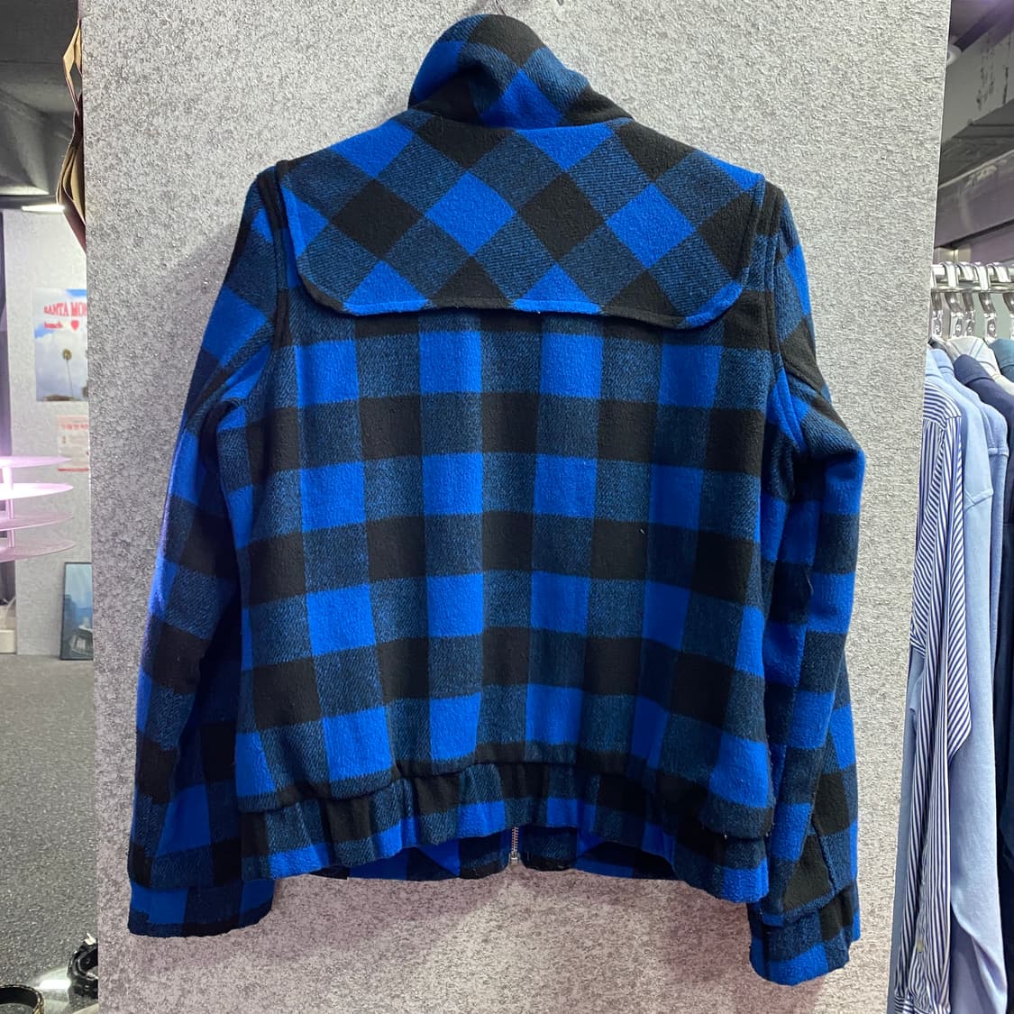 아디다스 파이어버드 체크 울 집업 b3376 상품이미지5