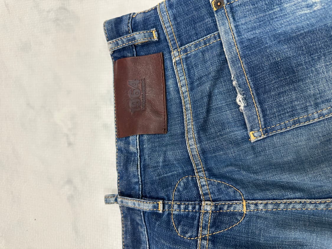 [정식수입 정품] 디스퀘어드 타이디 바이커 진 48 사이즈 상품이미지5