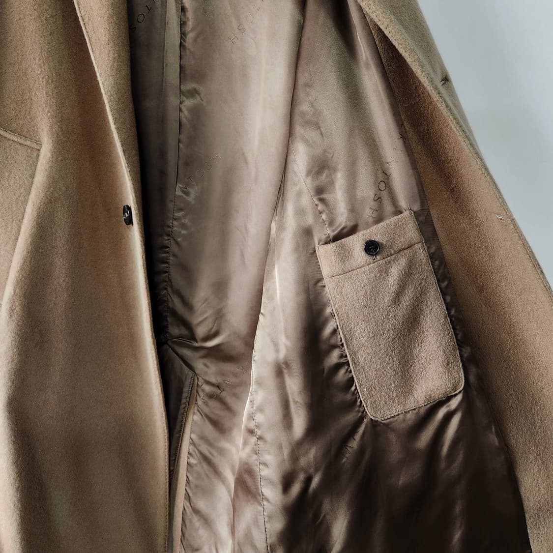 매킨토시 스탠리 울 캐시미어 코트 상품이미지4