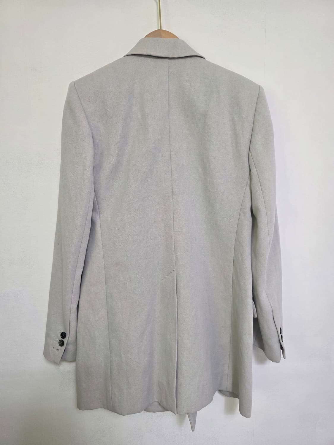 이자벨마랑 ISABEL MARANT 라이트그레이 코튼린넨 더블자켓 36 상품이미지2