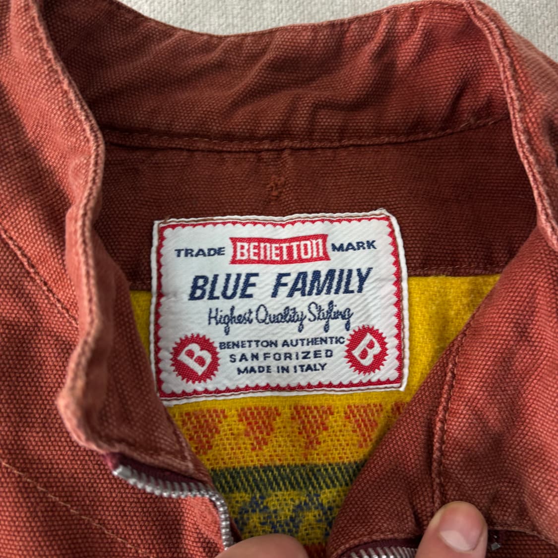 105 90s 베네통 빈티지 워크자켓 상품이미지3