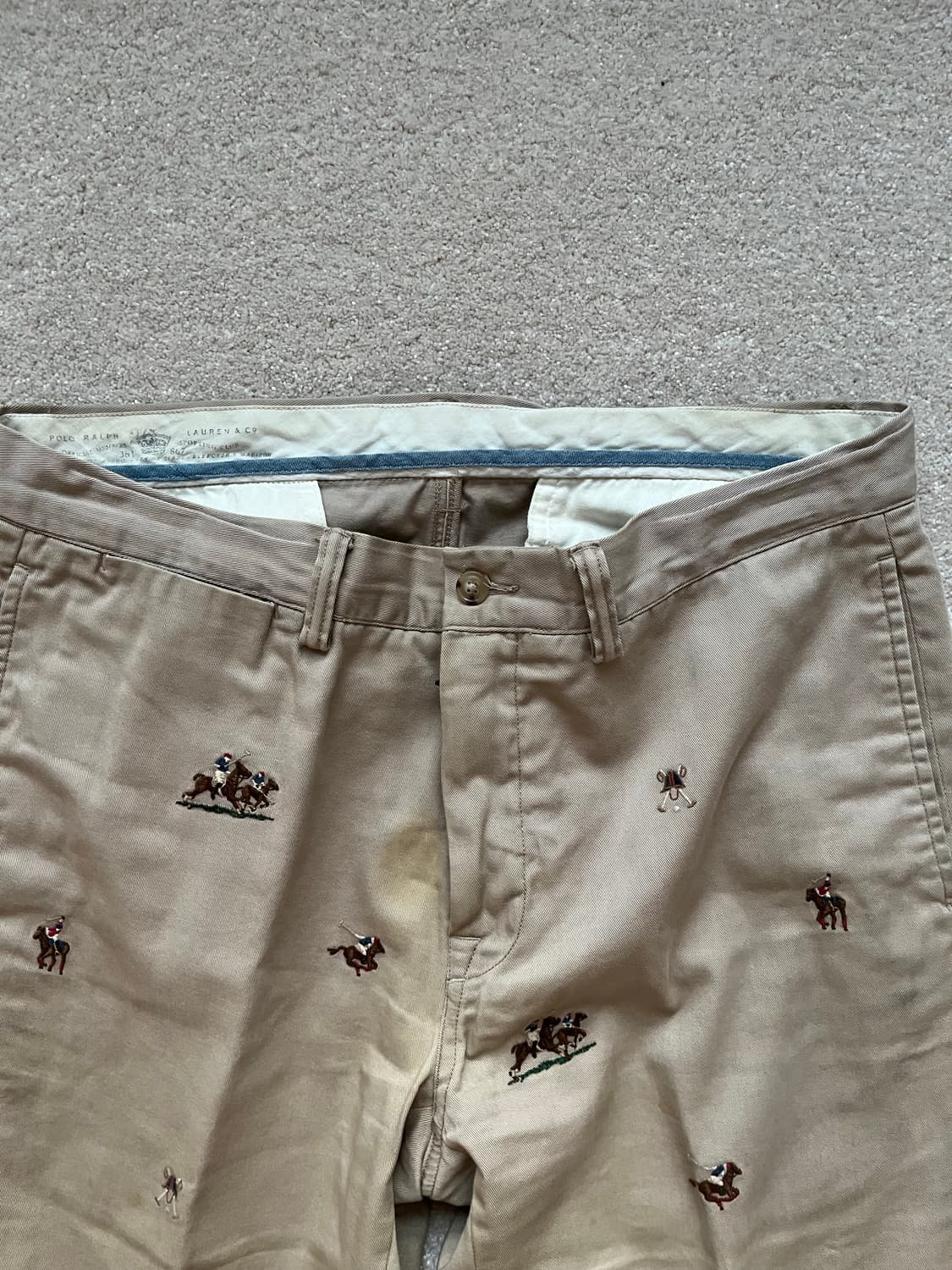 폴로 랄프로렌 베드포드 자수 치노 팬츠 (31-32) 상품이미지3