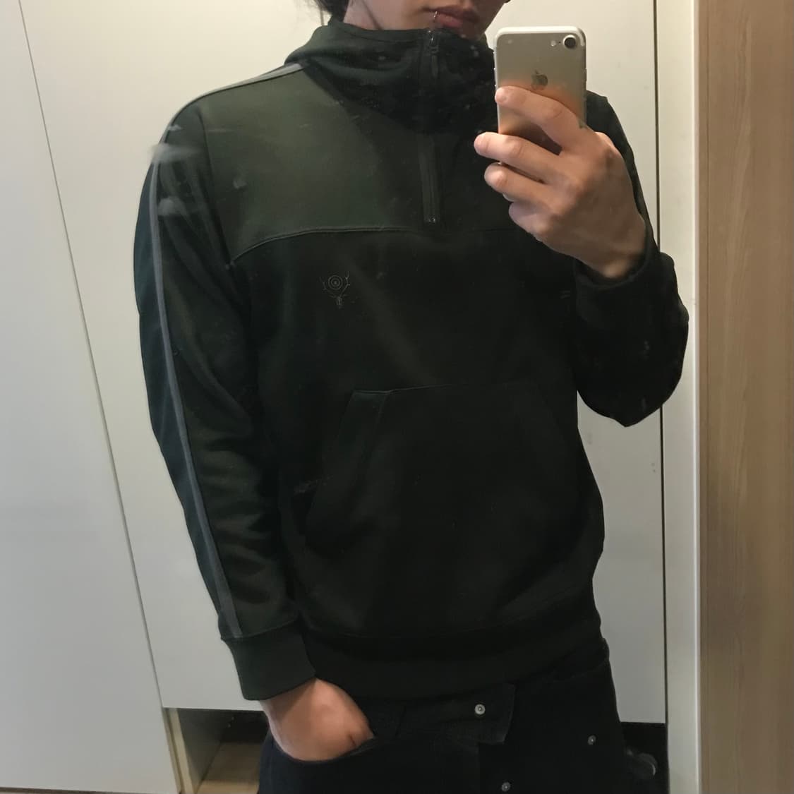 남이서팔 반집업 후드 상품이미지1