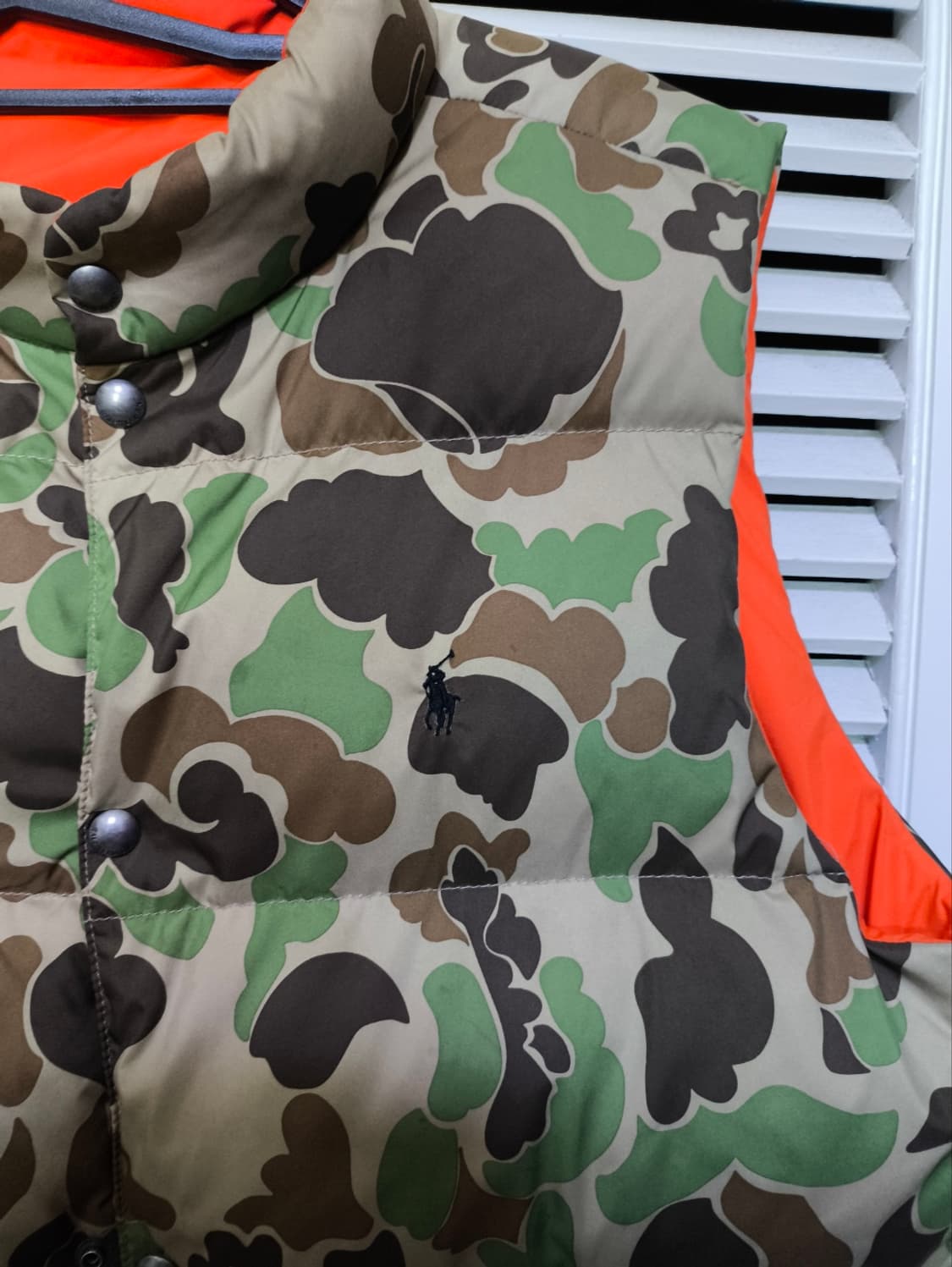 XL 폴로랄프로렌 카모플라쥬 패딩조끼 상품이미지2