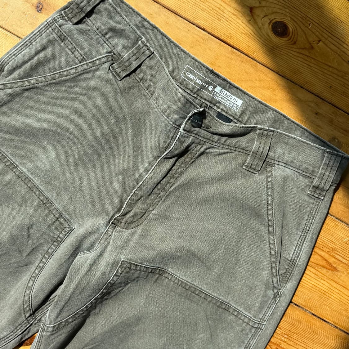 칼하트 더블니 워크팬츠 상품이미지4