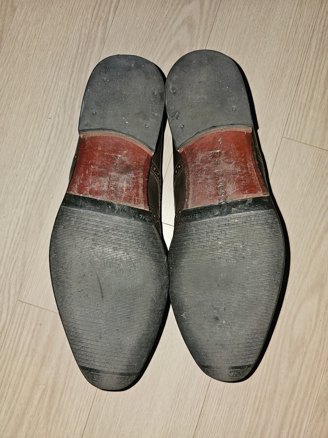 a.testoni 브라운 가죽 구두 상품이미지7
