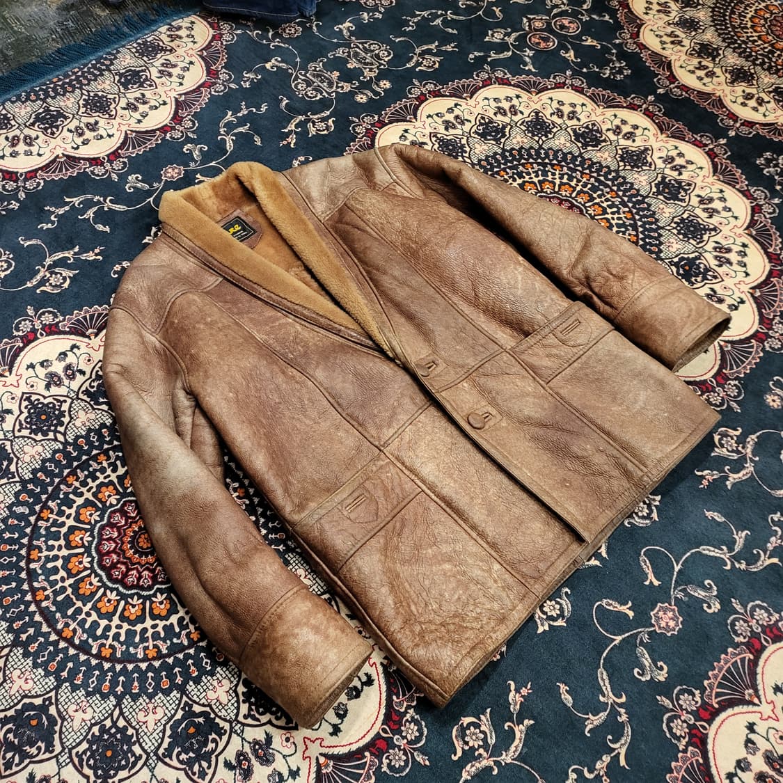 리얼 레더 무스탕 자켓 (88) 상품이미지3