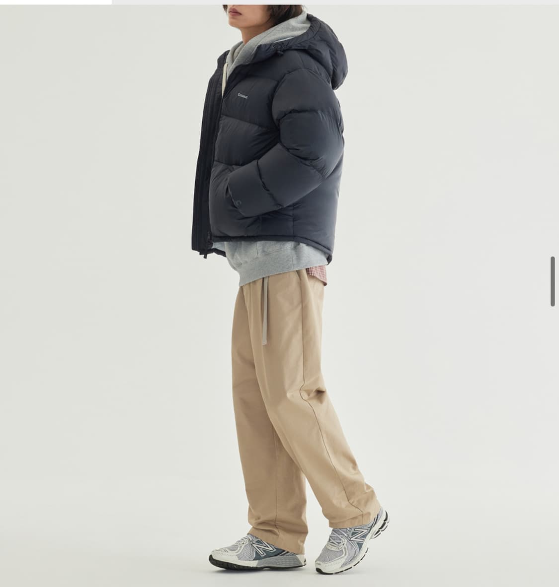커버낫 덕다운 푸퍼 패딩 다크네이비 상품이미지2