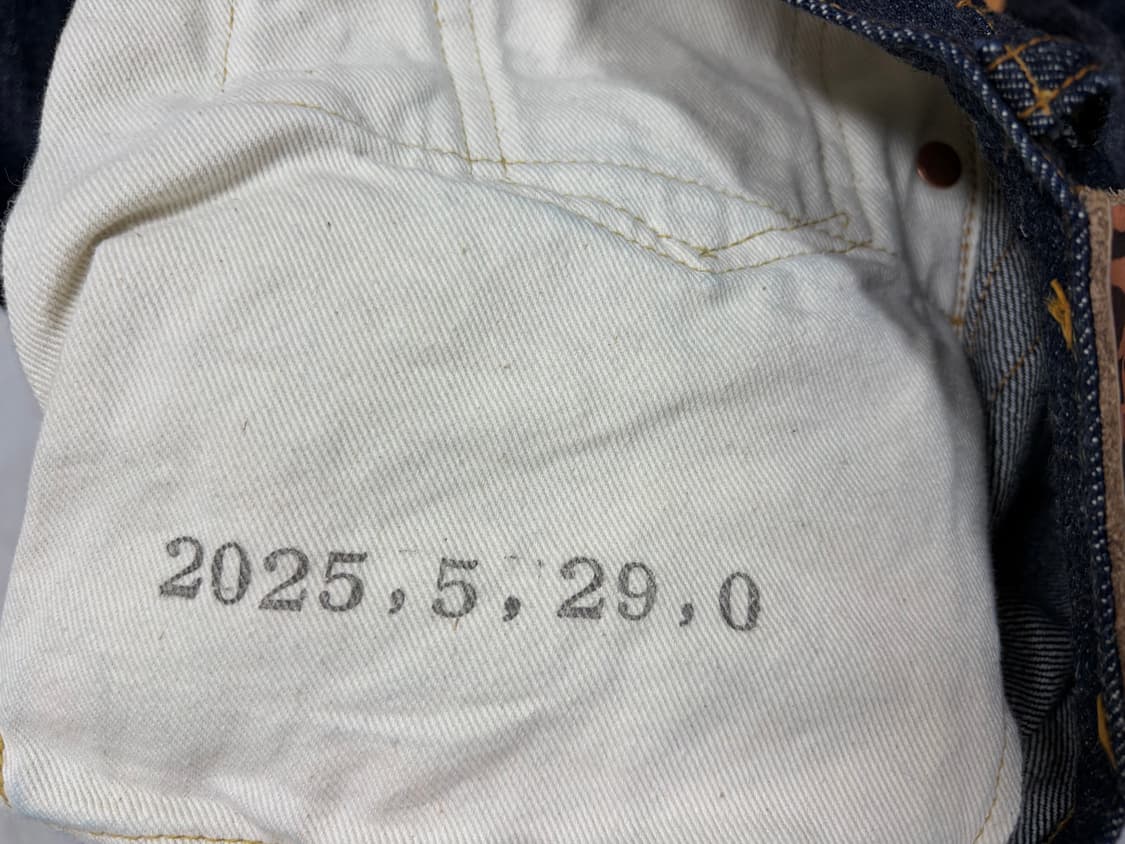 캐피탈 원워시 데님 판매 상품이미지5