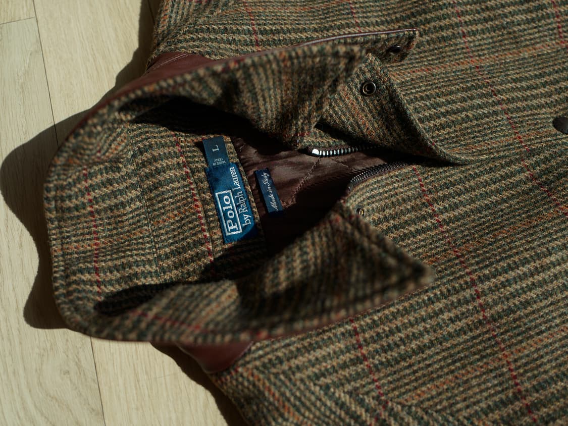 폴로 랄프로렌 트위드 카코트 (Italy made, 105~110) 상품이미지2
