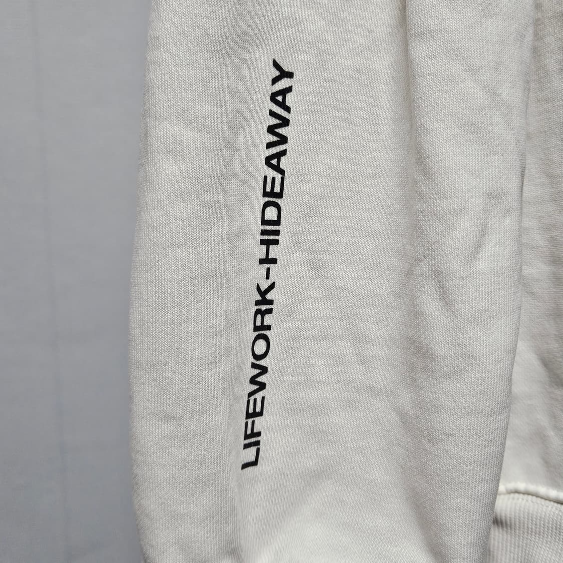 M ) 라이프워크 덤블 포켓 오버핏 맨투맨 상품이미지4