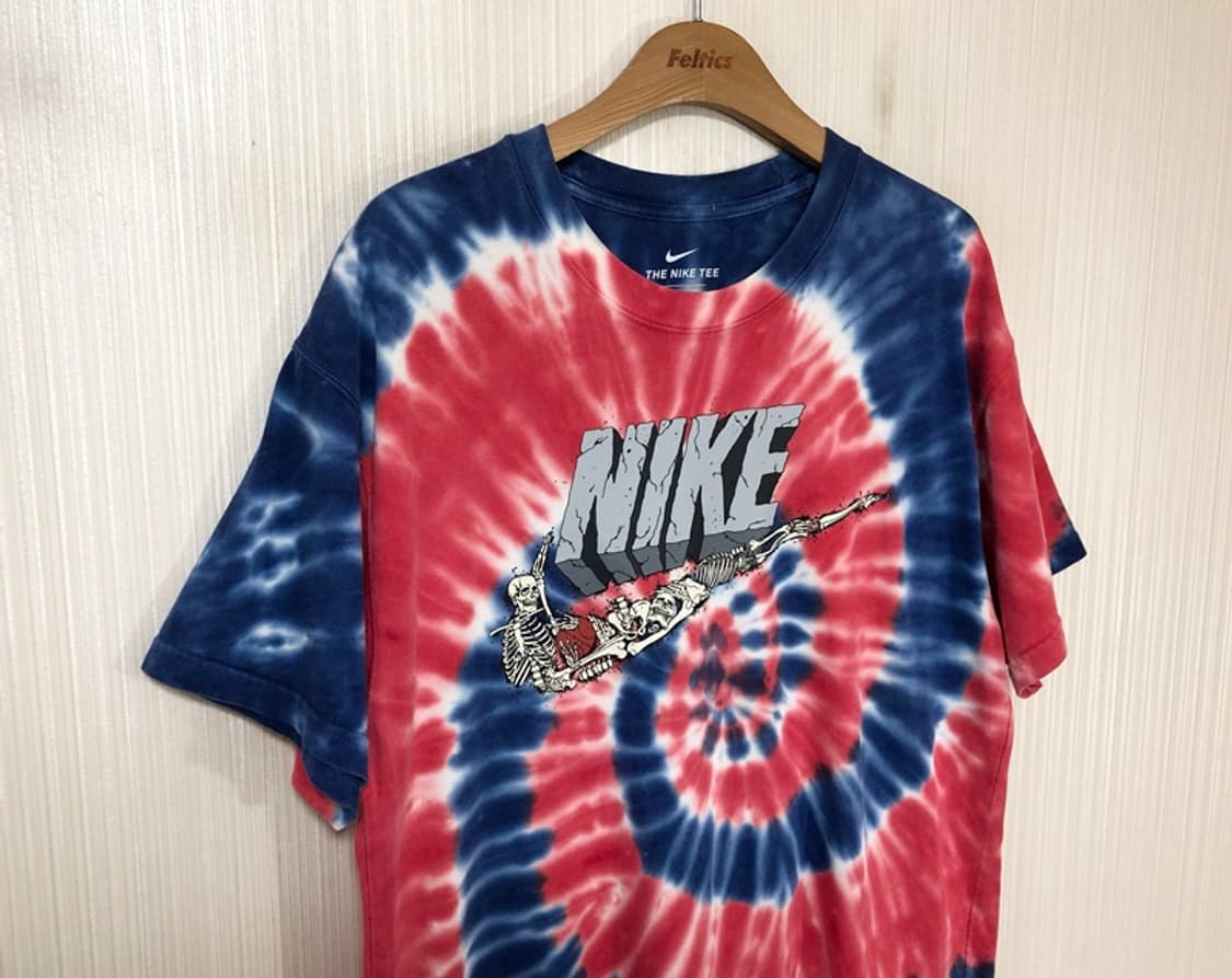 나이키 타이다이티셔츠 블루/레드 L(100) 상품이미지5