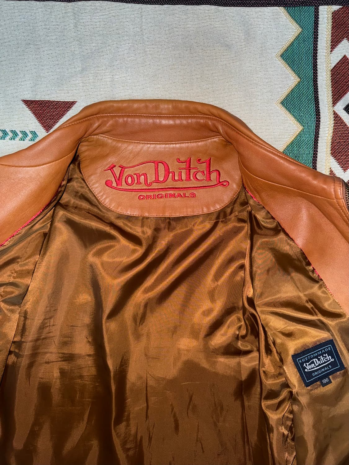 00‘s 본더치 레더자켓 상품이미지5