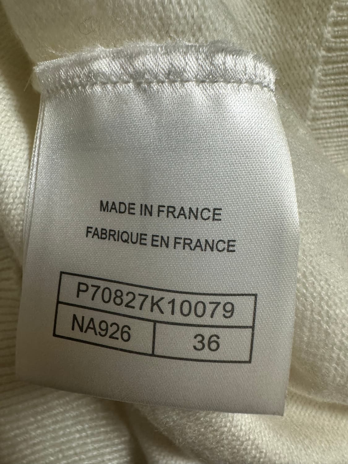 샤넬 울니트 스웨터 블랙 로고 스팽글 정품 상품이미지9