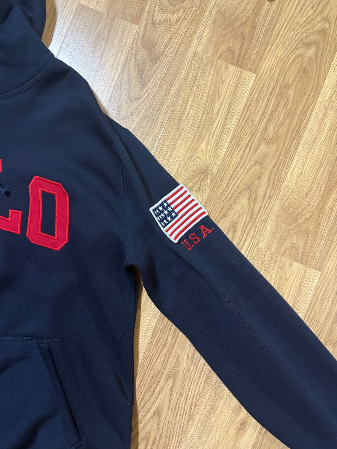 빈티지 폴로 usa후드 m 상품이미지2