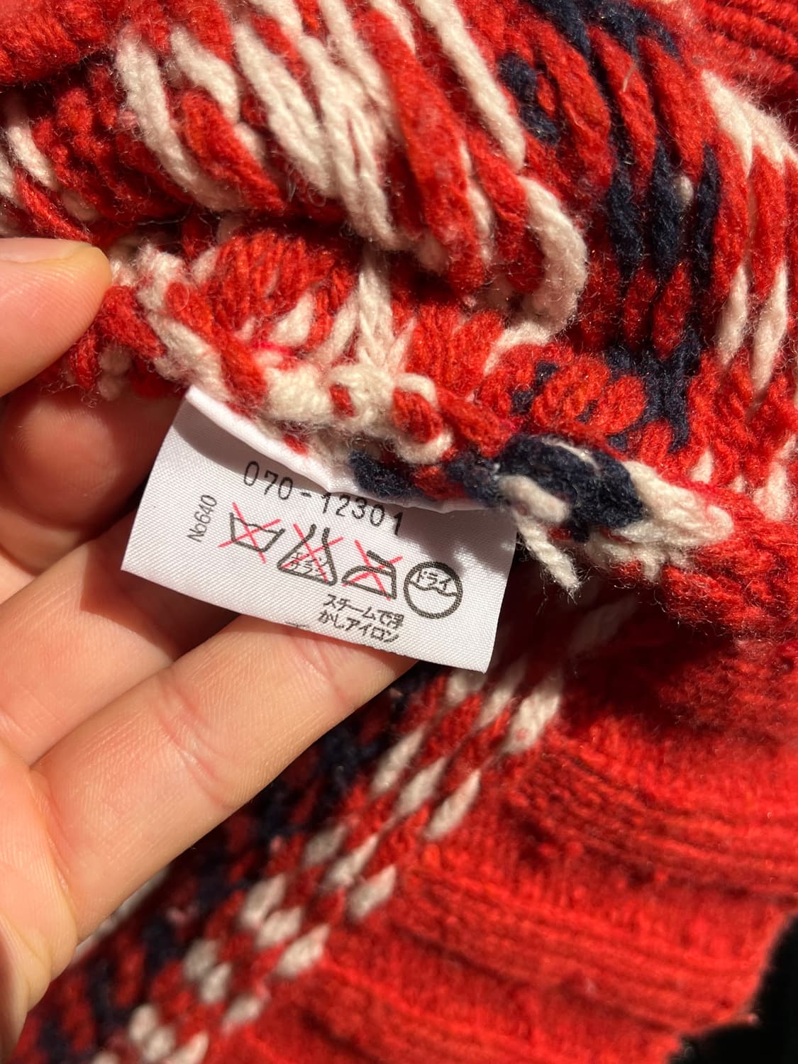 Takeo Kikuchi 노르딕 터틀넥 스웨터 OS 상품이미지5