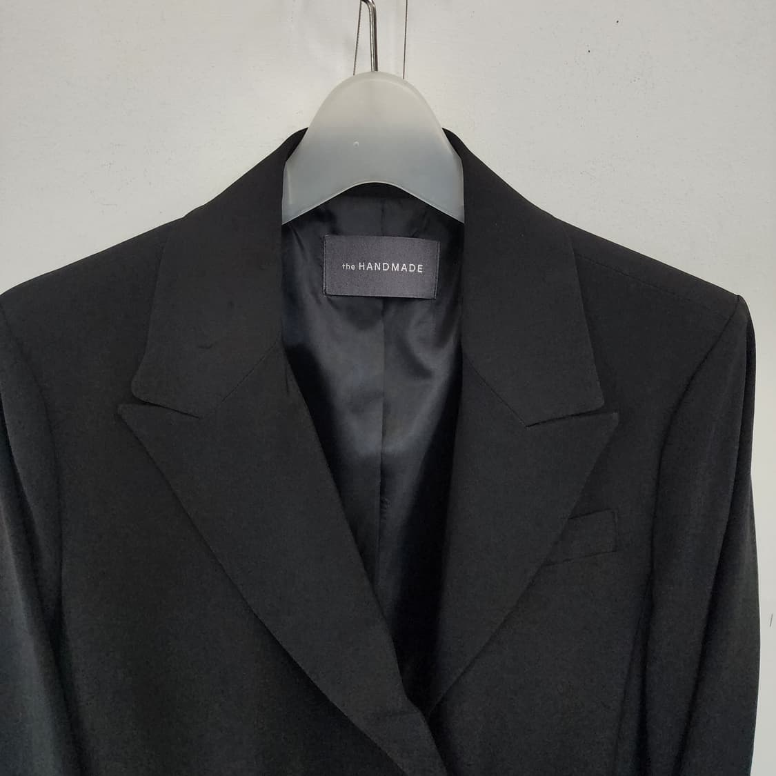 더핸드메이드 블랙 더블 브레스티드 자켓 상품이미지2