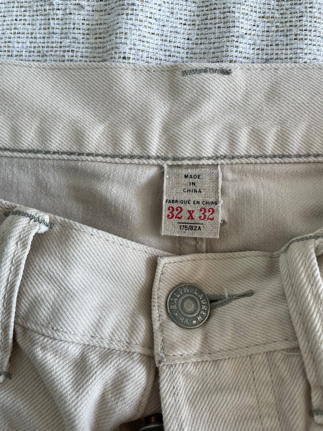 RRL 스트레이트레그핏 에크루진(32x32) 상품이미지3