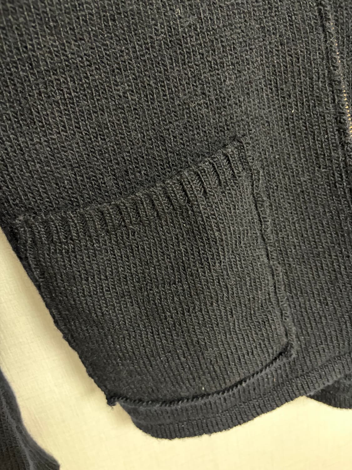 05s 꼼데가르송 옴므 니트집업 상품이미지2