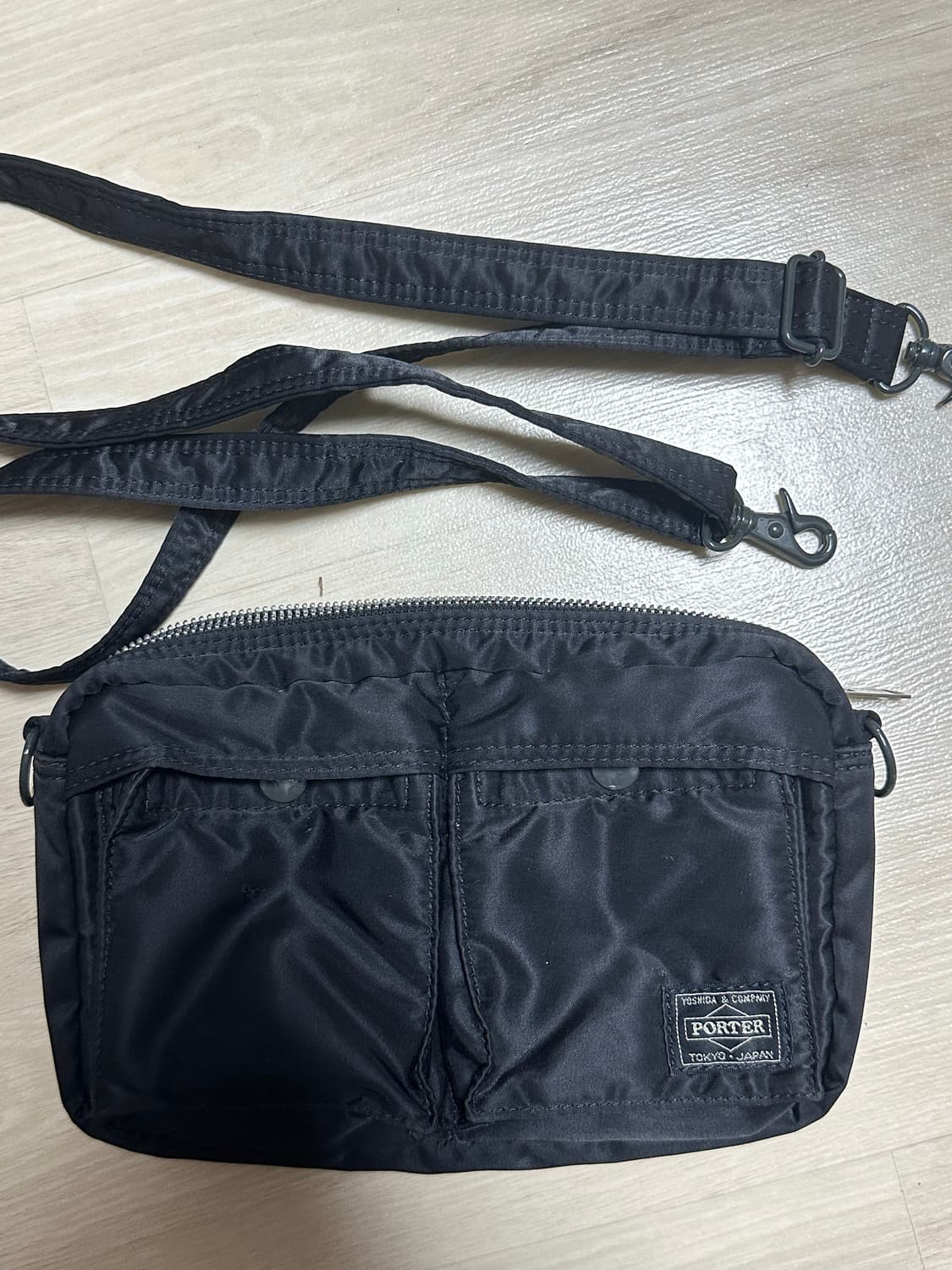 (신형) PORTER 요시다 포터 뉴탱커 숄더백 블랙 상품이미지1