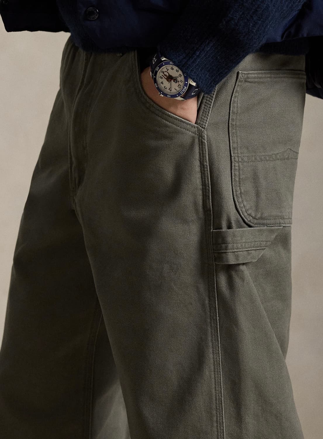 (새상품) 폴로 랄프로렌 카펜터 그레이 데님 팬츠 팝니다. 상품이미지4