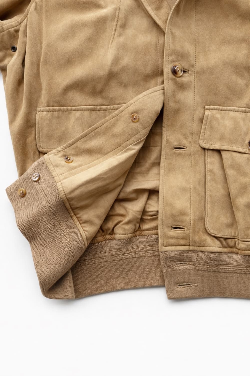 폴로 양가죽 스웨이드 가죽 자켓  상품이미지6