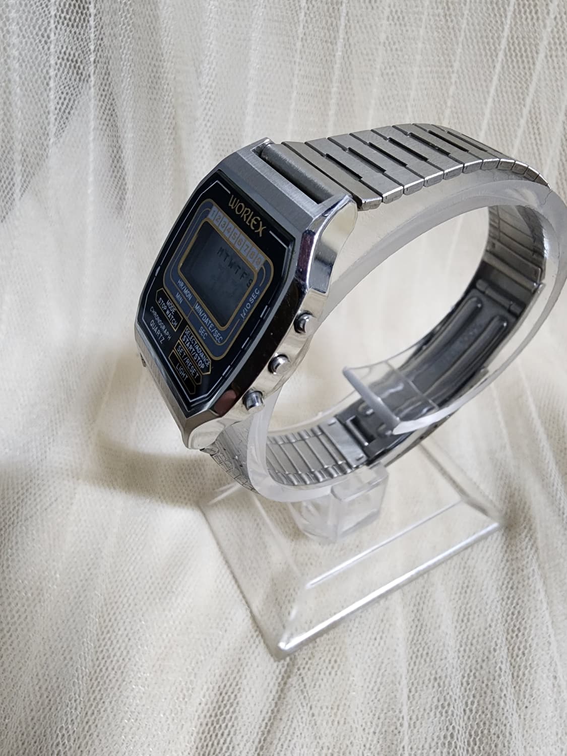 80s90s WORLEX 월렉스 빈티지 전자시계 상품이미지4