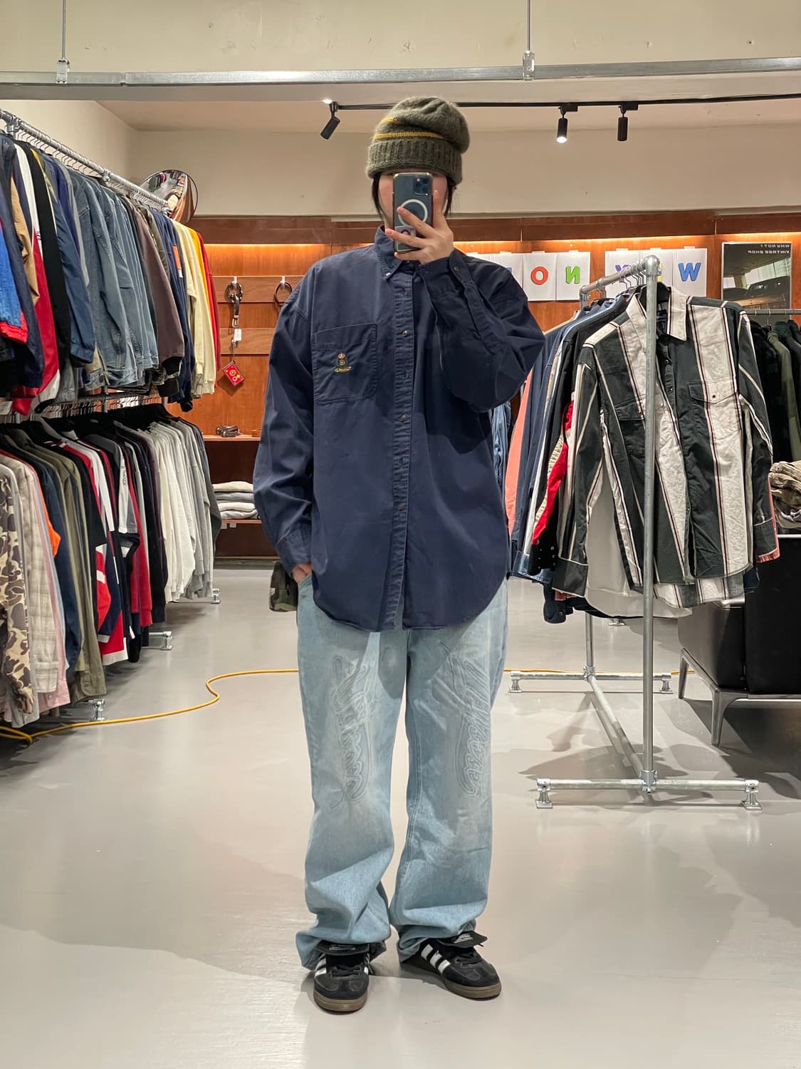 CHAPS 워크 셔츠    상품이미지3